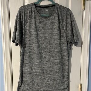 Hind Gray Short Sleeve Tee Lightweight Performance Top